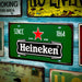 Number Plates wall sign - Heine beer - eazy wagon