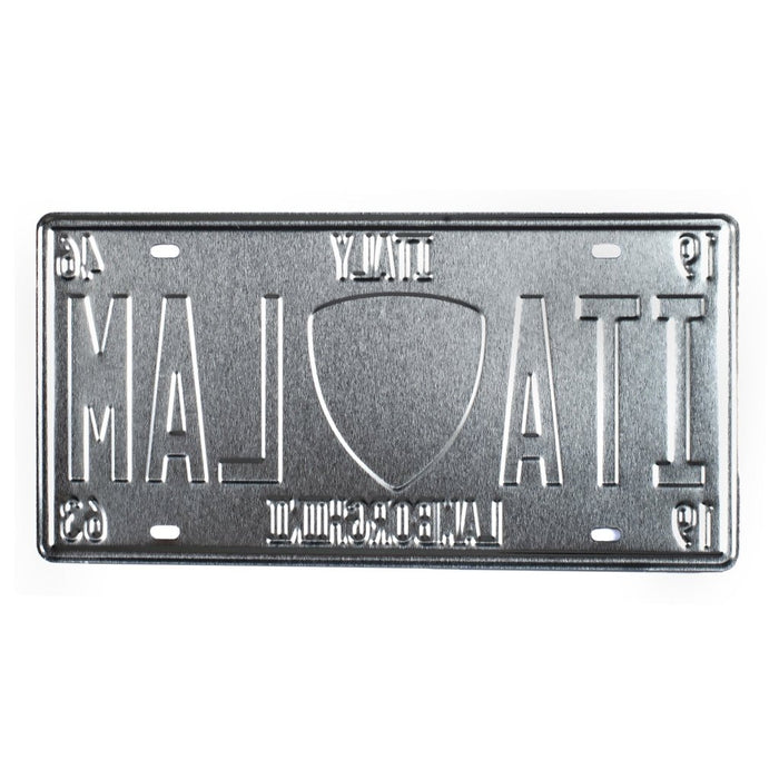 Number Plates wall sign - ITA LAM - eazy wagon