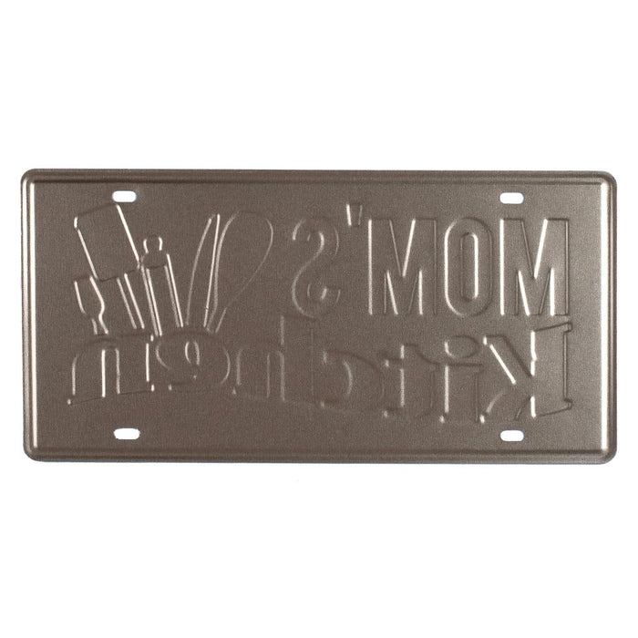 Number Plates wall sign - Mom's Kitchen - eazy wagon