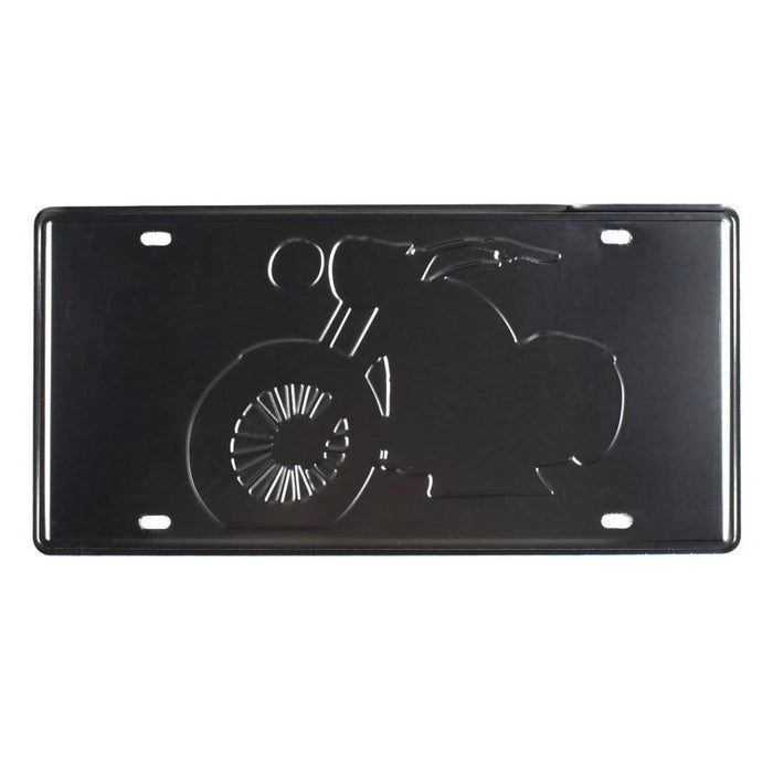 Number Plates wall sign - Motel Chevrolet motorbike - eazy wagon