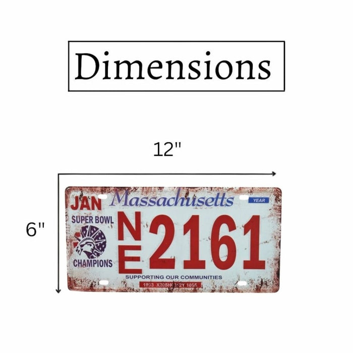 Number Plates wall sign - NE 2161 - eazy wagon