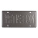 Number Plates wall sign - No Entry Rustic - eazy wagon