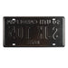 Number Plates wall sign - South Carolina SJK 105 - eazy wagon