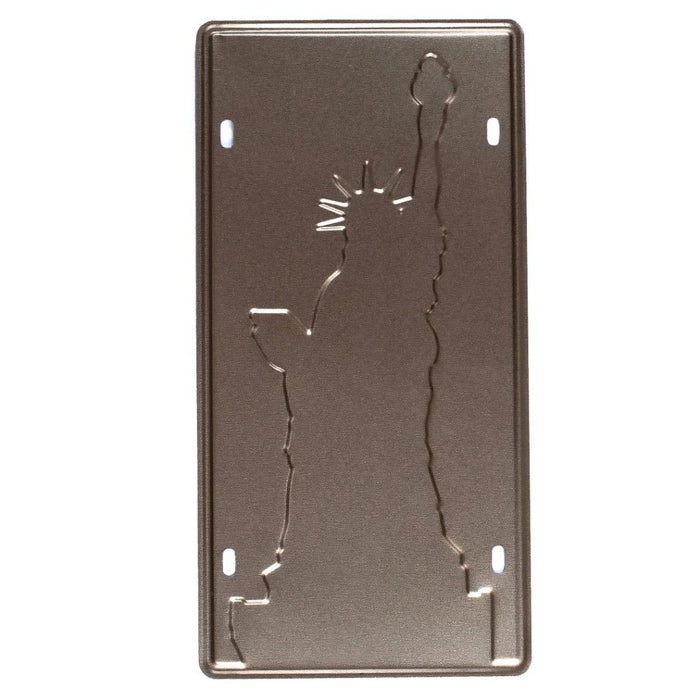 Number Plates wall sign - Statue of Liberty - eazy wagon