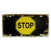 Number Plates wall sign - Stop - eazy wagon