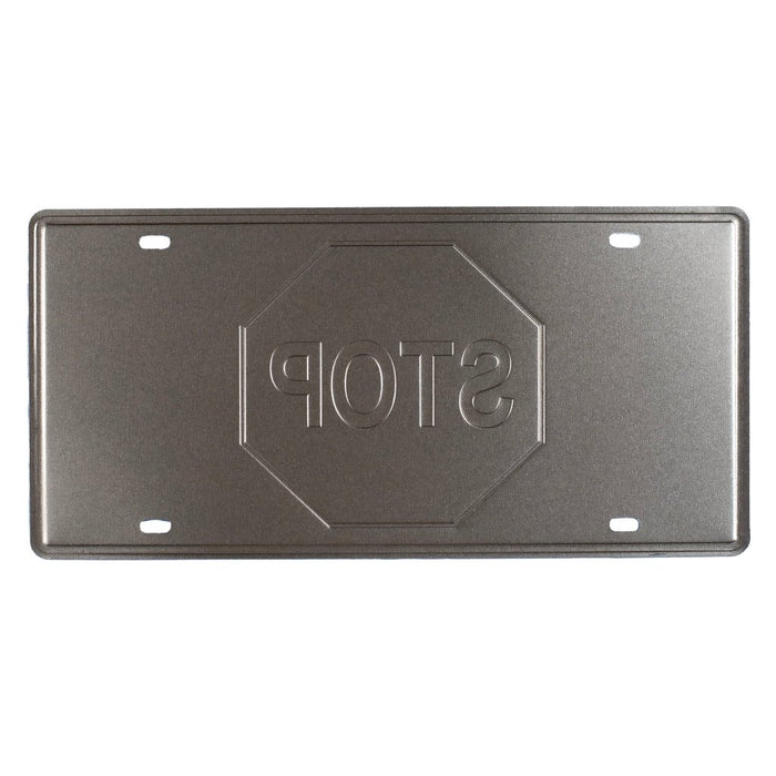 Number Plates wall sign - Stop - eazy wagon