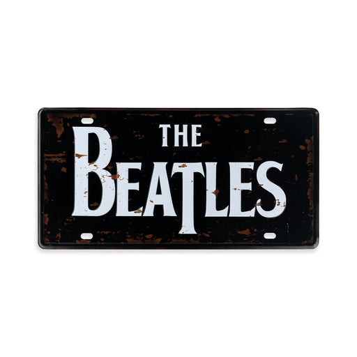 Number Plates wall sign - The Beatles - eazy wagon