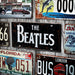 Number Plates wall sign - The Beatles - eazy wagon