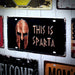 Number Plates wall sign - This Is Sparta - eazy wagon