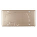 Number Plates wall sign - Volkswagen Red Van - eazy wagon