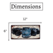Number Plates wall sign - Volkswagen Vans - eazy wagon