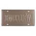 Number Plates wall sign - Welcome - eazy wagon