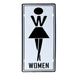 Number Plates wall sign - Women Signage - eazy wagon