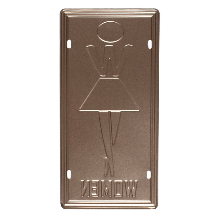 Number Plates wall sign - Women Signage - eazy wagon