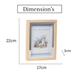 Photo Frames - Beige Silver With LED Light - eazy wagon