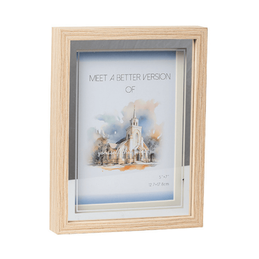 Photo Frames - Beige Silver With LED Light - eazy wagon