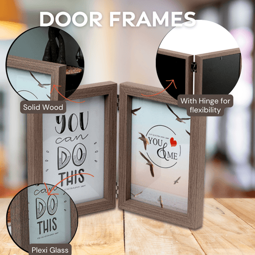 Photo Frames - Brown Door Frame - eazy wagon