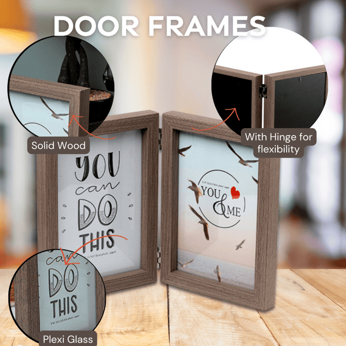 Photo Frames - Brown Door Frame - eazy wagon