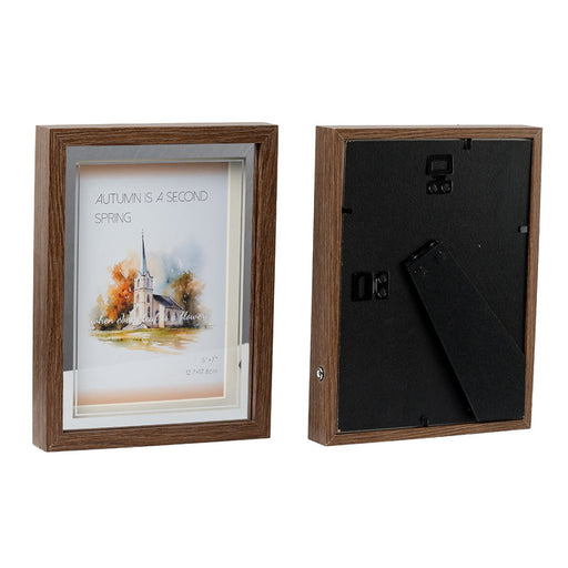 Photo Frames - Brown Silver With LED Light - eazy wagon