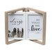 Photo Frames - Double Door Frame with Rotation - Grey - eazy wagon