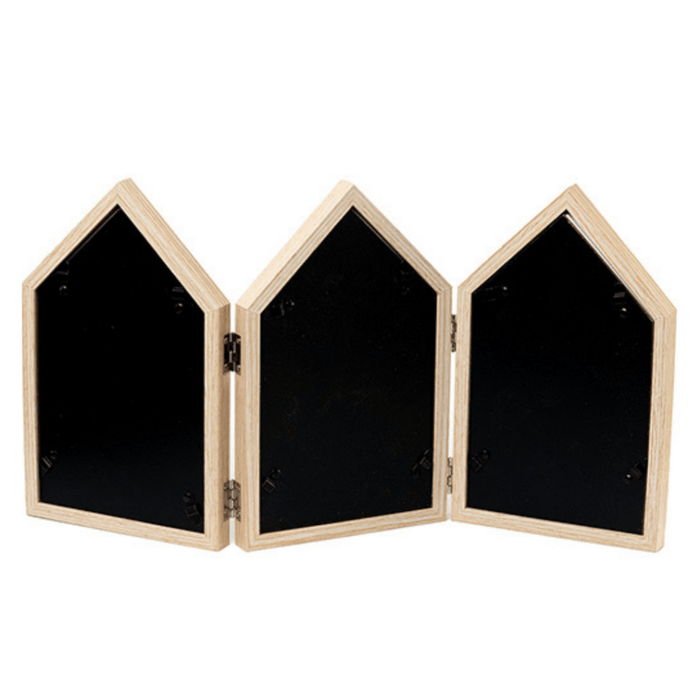 Photo Frames - Three House shape Beige - eazy wagon