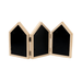 Photo Frames - Three House shape Beige - eazy wagon