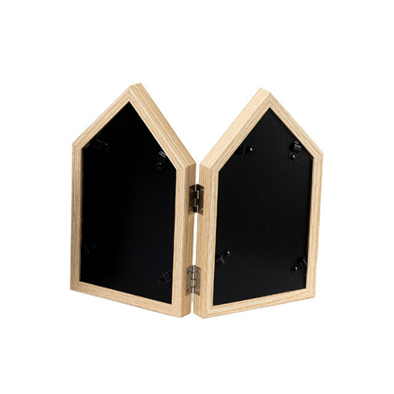 Photo Frames - Two House shape Beige