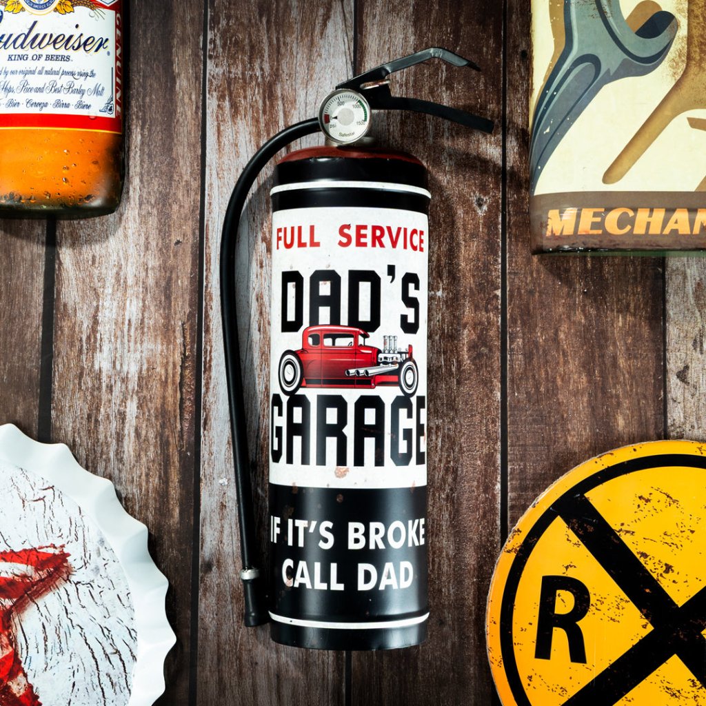 Prop Extinguisher - Dad's Garage - eazy wagon