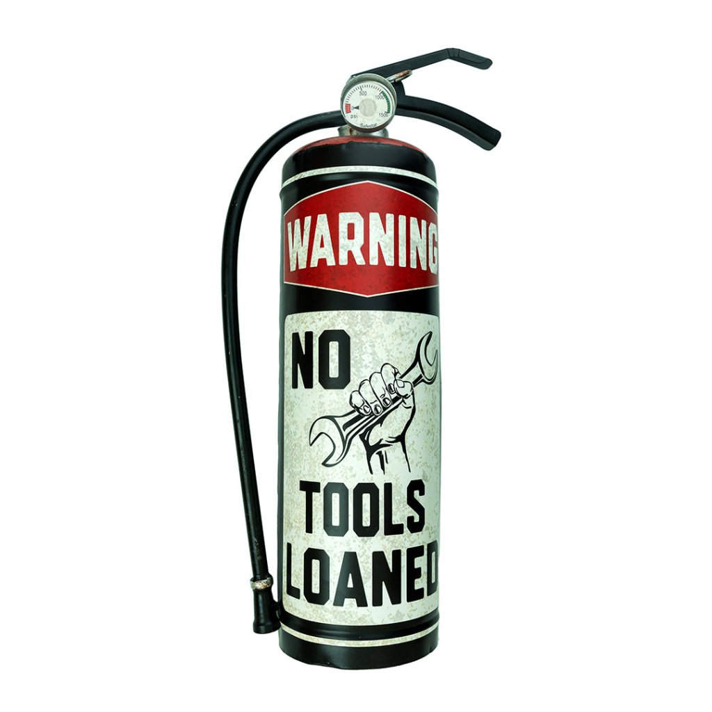 Prop Extinguisher - No Tools loaned - eazy wagon