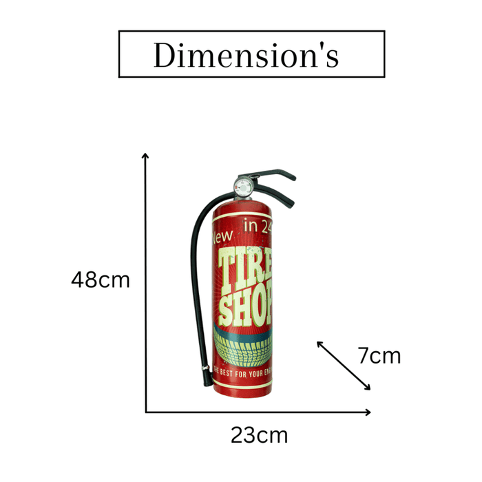 Prop Extinguisher - Tire shop - eazy wagon