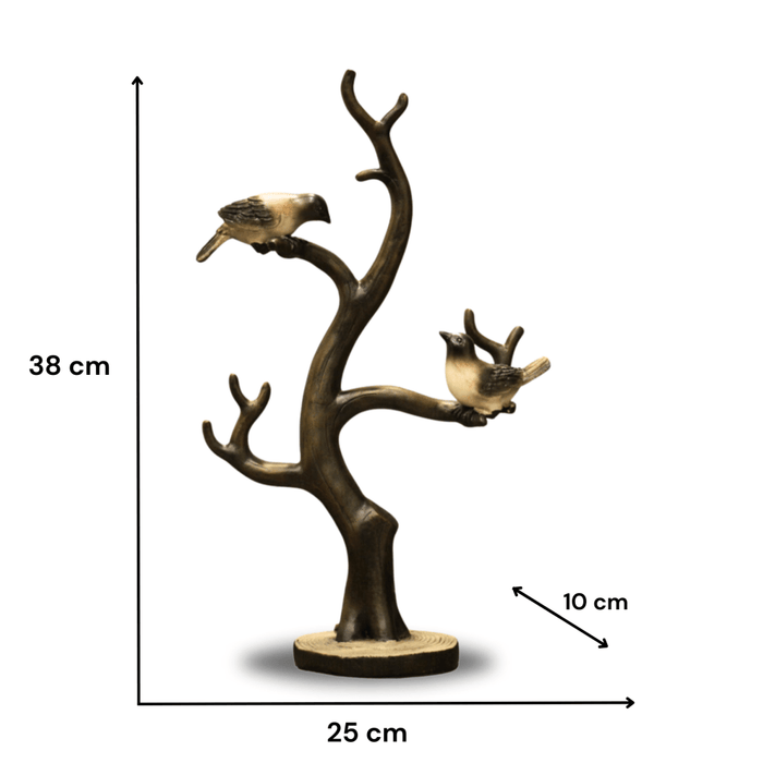 Resin showpieces - Bird Tree Key holder - eazy wagon