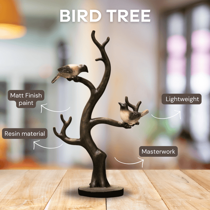 Resin showpieces - Bird Tree Key holder - eazy wagon
