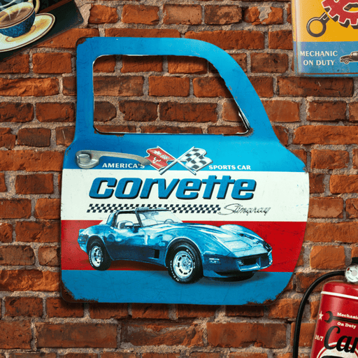 Retro Car Door - Corvette - eazy wagon
