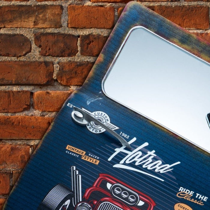 Retro Car Door Mirror - Vintage Hotrod Garage Car Door - eazy wagon