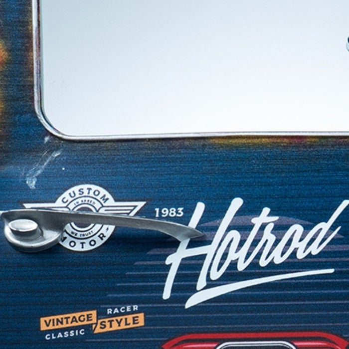 Retro Car Door Mirror - Vintage Hotrod Garage Car Door - eazy wagon
