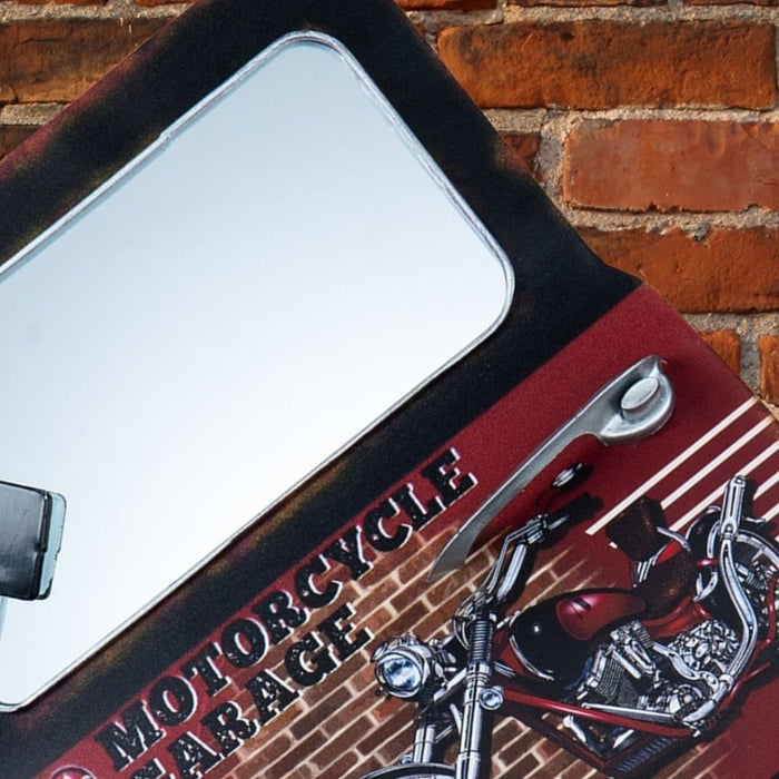 Retro Car Door Mirror - Vintage Motorcycle Garage Car Door - eazy wagon