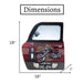 Retro Car Door Mirror - Vintage Motorcycle Garage Car Door - eazy wagon
