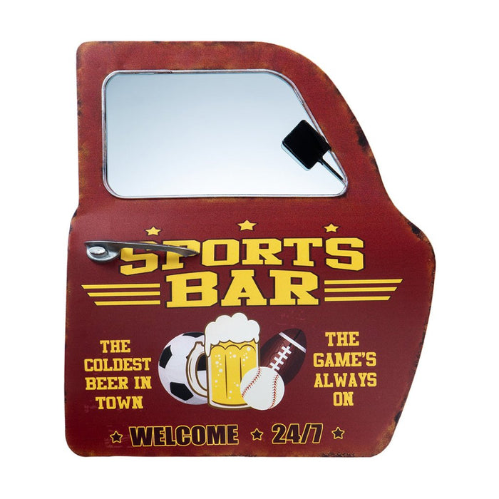 Retro Car Door Mirror - Vintage Sports Bar Car Door - eazy wagon