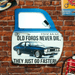 Retro Car Door - Old Fords - eazy wagon