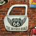 Retro Car Door - Route 66 mother Road - eazy wagon