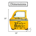 Retro Car Door With Mirror - Taxi - eazy wagon