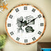 Retro MDF Clock - Movie Camera Dial - eazy wagon