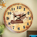 Retro MDF Clock - Tailoring Machine Dial - eazy wagon