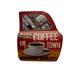 Retro Wall Décor With Mirror - Coffee In Town - eazy wagon