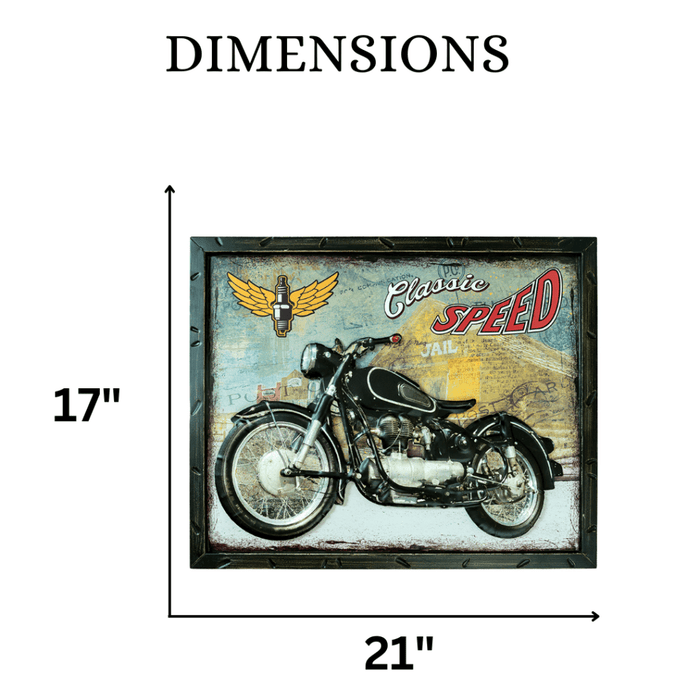 Retro Wall Frame - Junak M10 - eazy wagon