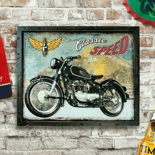 Retro Wall Frame - Junak M10 - eazy wagon