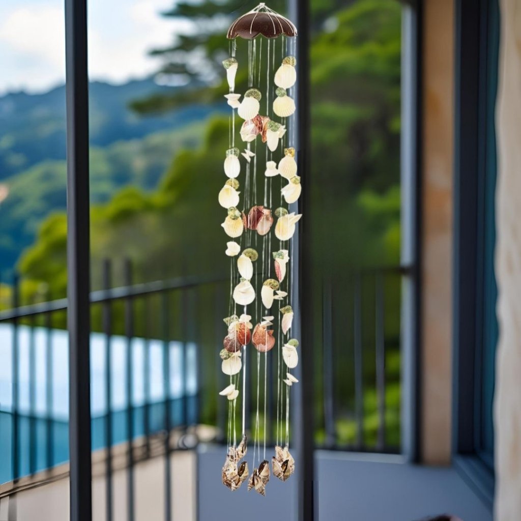 Seashells wall Hanging - cocoshell 2.78ft — eazy wagon