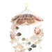 Seashells wall Hanging - White color 2.7ft - eazy wagon