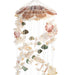 Seashells wall Hanging - White color 3.41ft - eazy wagon