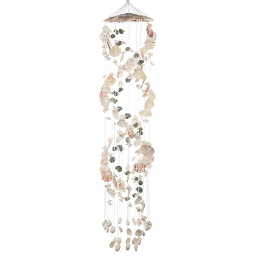 Seashells wall Hanging - White color 3.41ft - eazy wagon